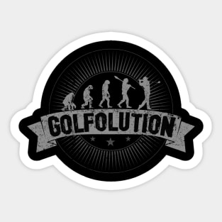 Golfolution Sticker